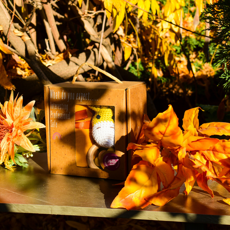 Детски Подаръчен Комплект – Ръчно Изработени Бебешки Играчки с Персонализация