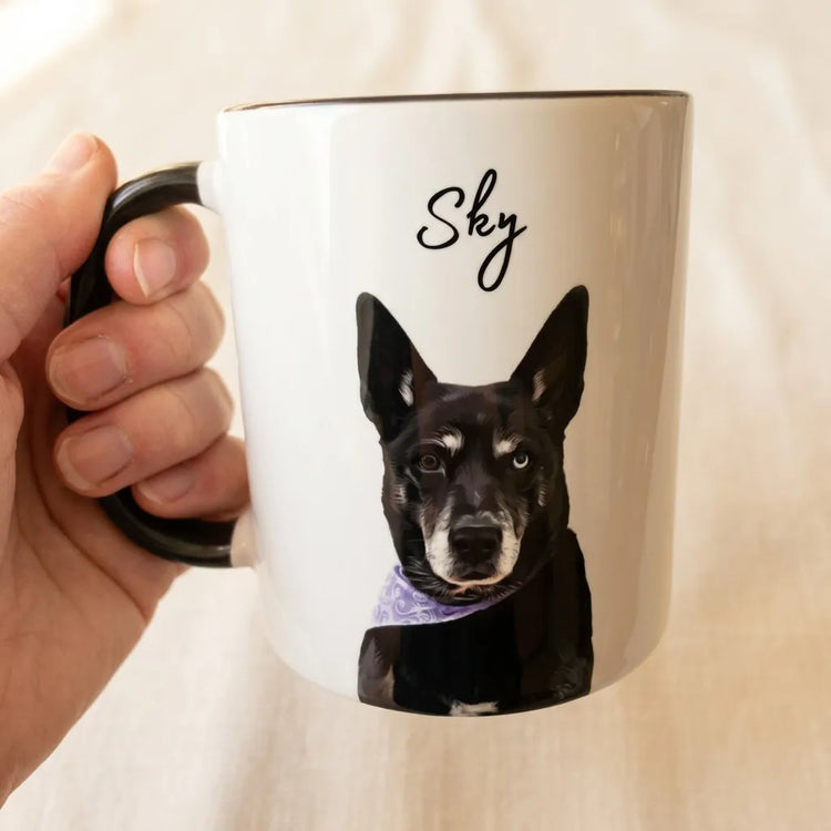 Персонализирана Чаша с Домашен Любимец – Снимка + Име