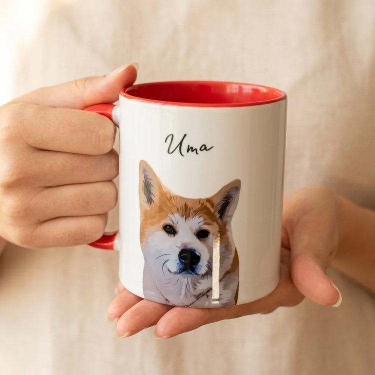 Персонализирана Чаша с Домашен Любимец – Снимка + Име