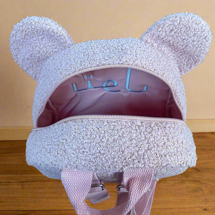 Personalized Plush Backpack with Embroidery – Ideal Gift for a Child