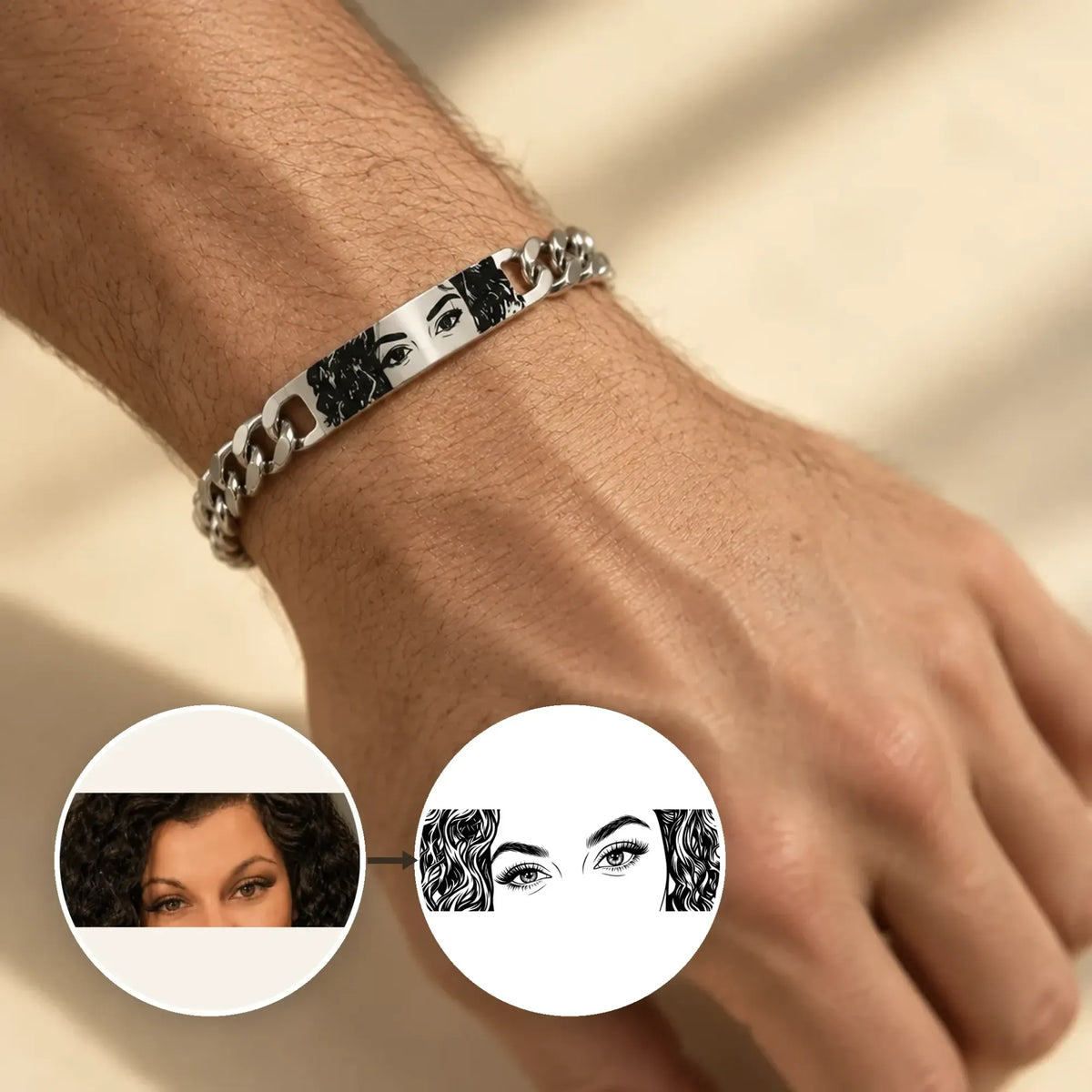 Bracelet "The Gaze That Follows You" - Always With You