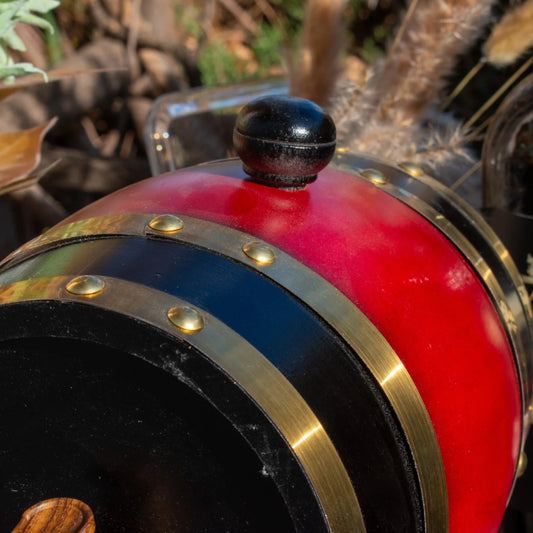 Персонализирана Мини Бъчва от Бял Дъб – 1.5L | Гравиране по Избор - Wishifyy