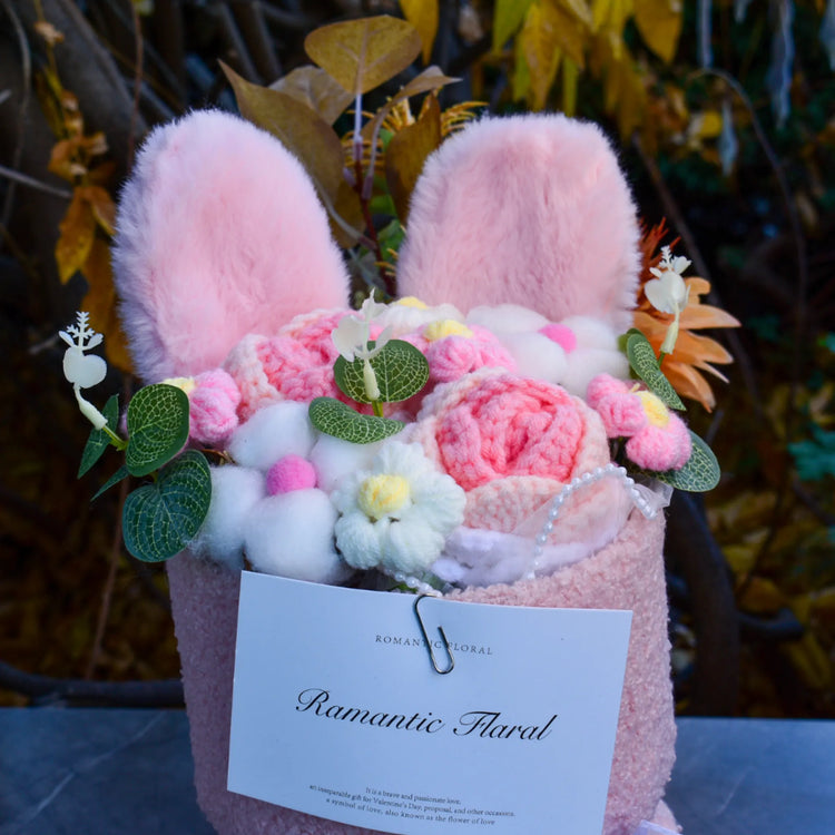 Ръчно Плетен Букет Рози – Уникален, Дълготраен и Елегантен Подарък - Wishifyy
