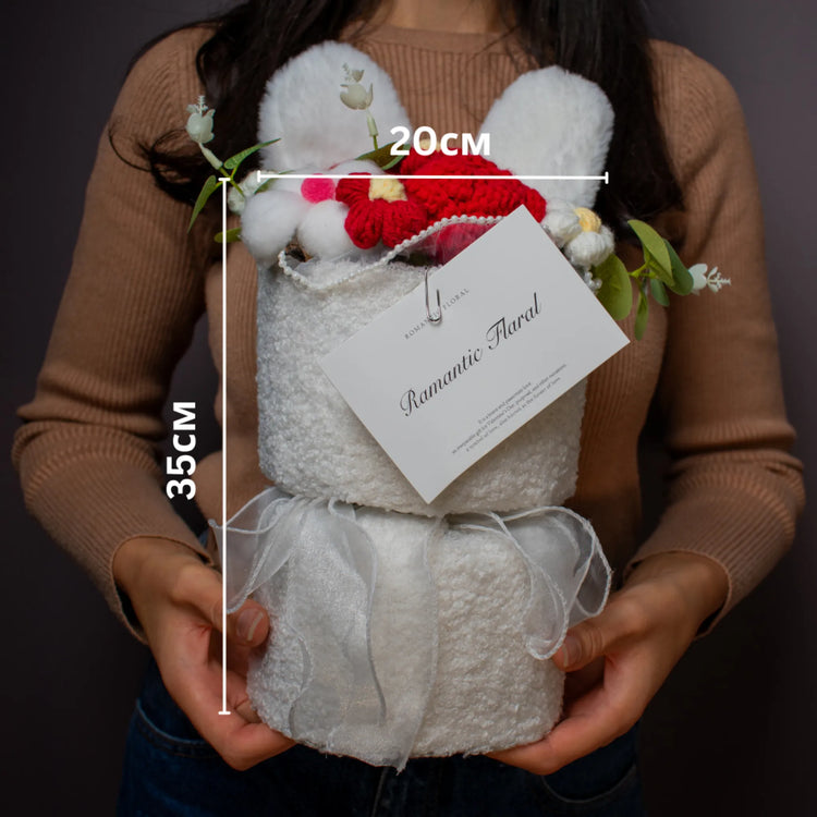 Ръчно Плетен Букет Рози – Уникален, Дълготраен и Елегантен Подарък - Wishifyy