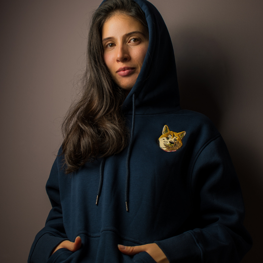 Персонализиран суитшърт или блуза с бродиран портрет на домашен любимец