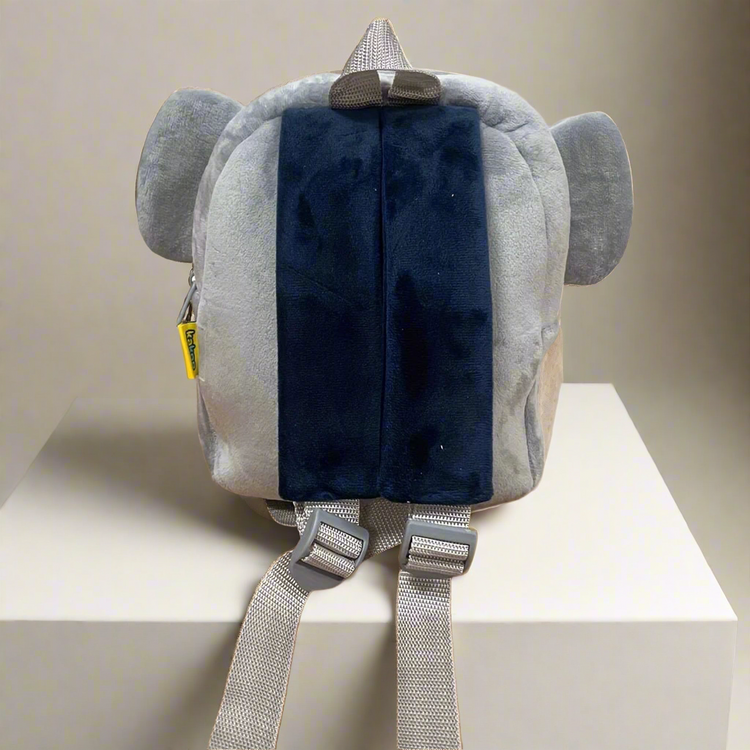 Personalized Plush Elephant Backpack with Name of Your Choice