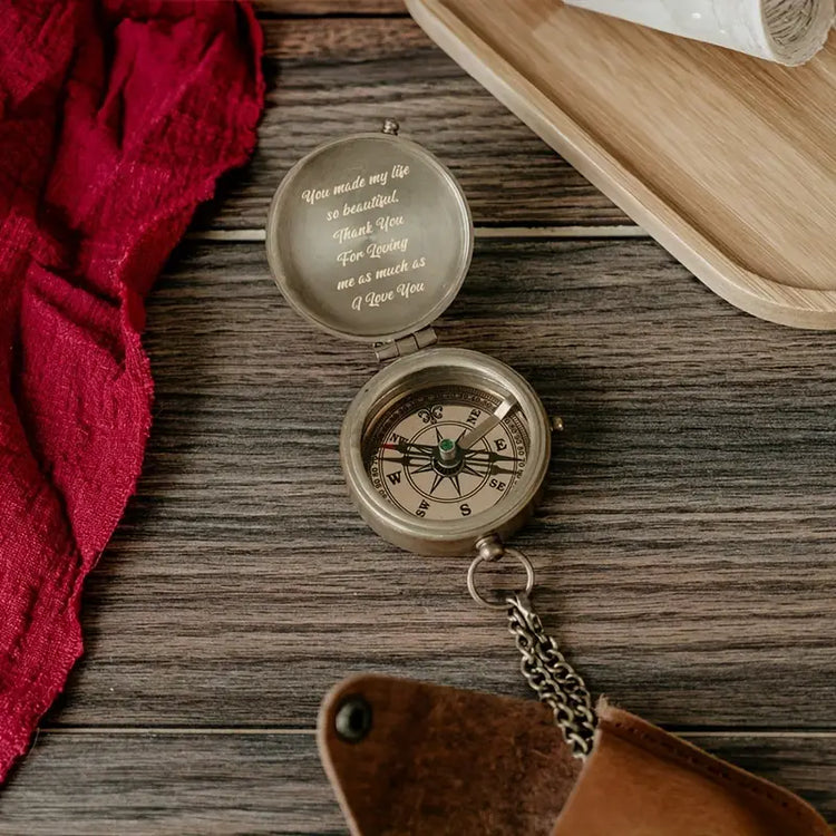 Personalized Engraved Compass – A Unique Gift for Special Occasions