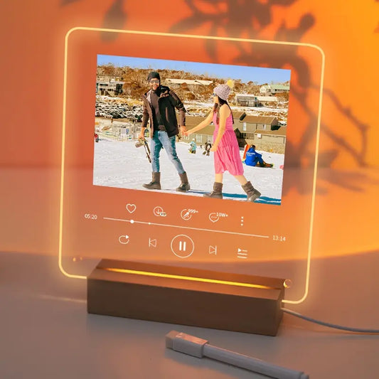 Personalized LED Night Light with Photo – Unique Gift