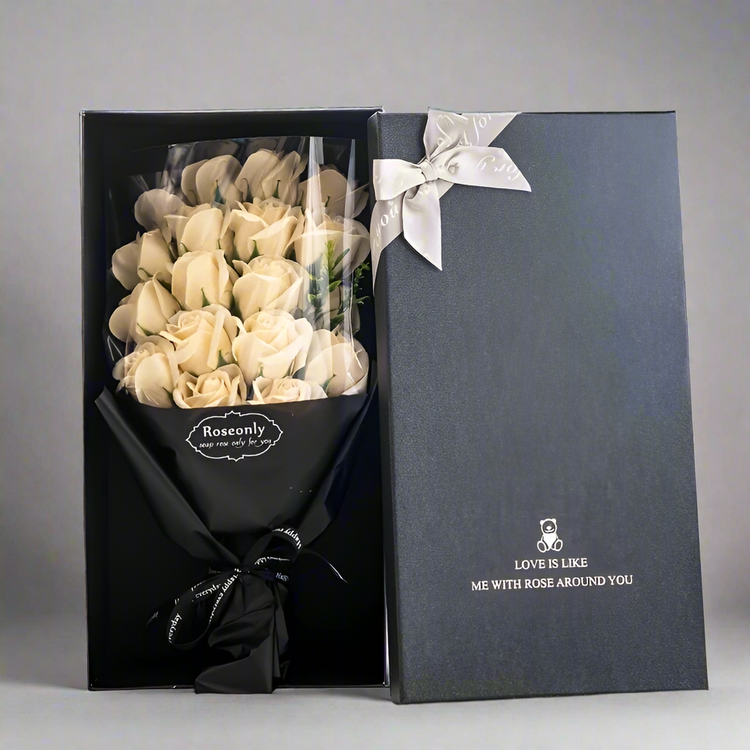Gift Box with Artificial Fragrant Roses – Gifts for Women