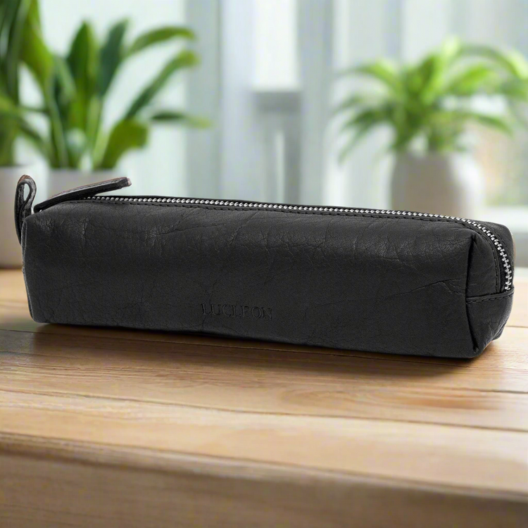 Gift Box with Black Leather Accessories - Gifts for Men