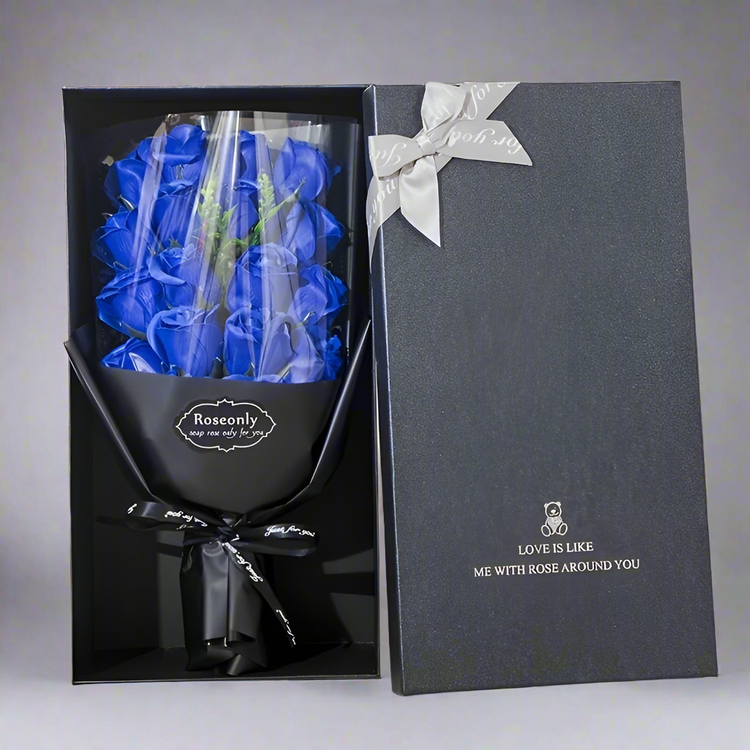 Gift Box with Artificial Fragrant Roses – Gifts for Women