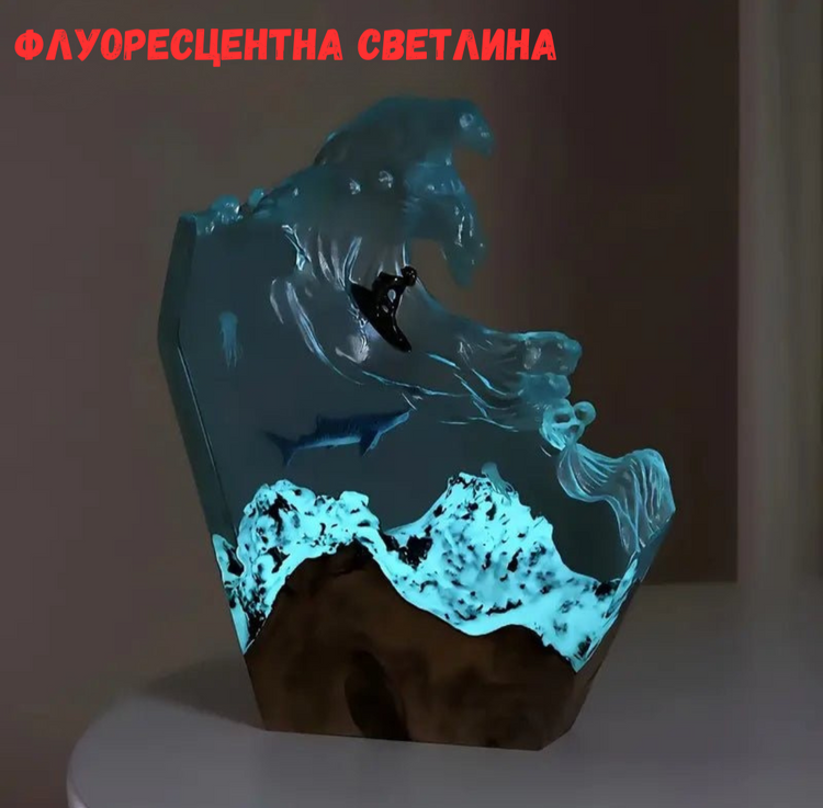 Ръчно Изработена Нощна Лампа - Уникален Подарък за Деца