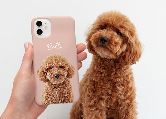 Персонализиран калъф с домашен любимец – Кейс със снимка на куче/котка - Wishifyy