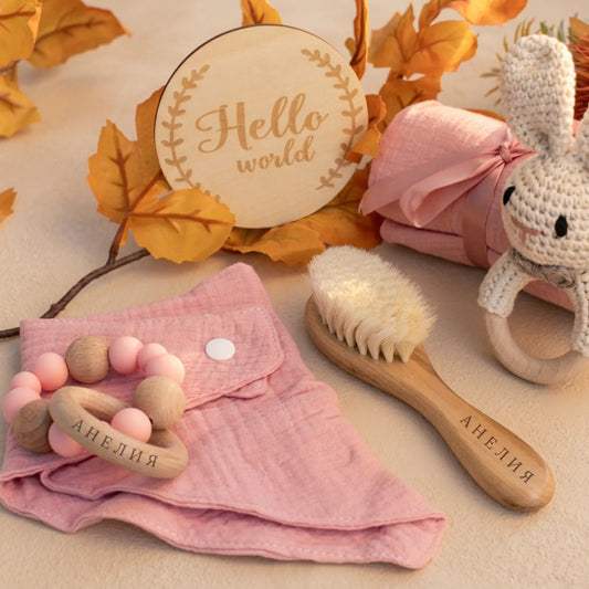 Детски Персонален Подаръчен Комплект – Ръчно Изработен