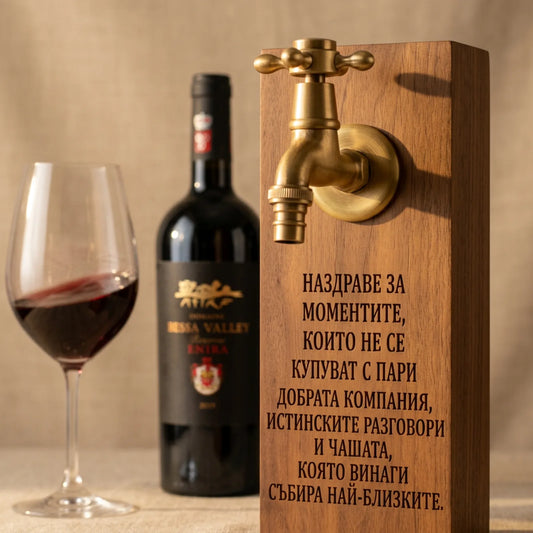 Премиум Диспенсър за Алкохол - Подарък за Мъж