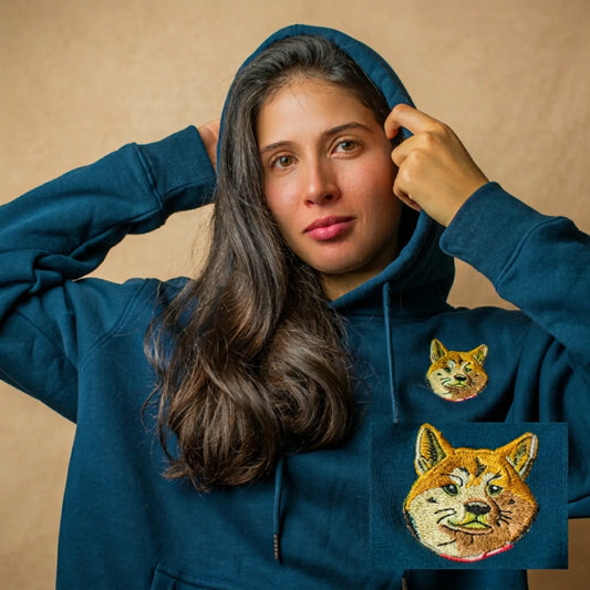 Суитшърт с Персонална Бродерия На Дом. Любимец