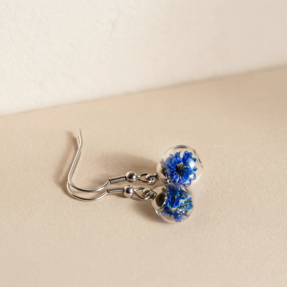 Обеци с Истинско Цвете – снимка 8