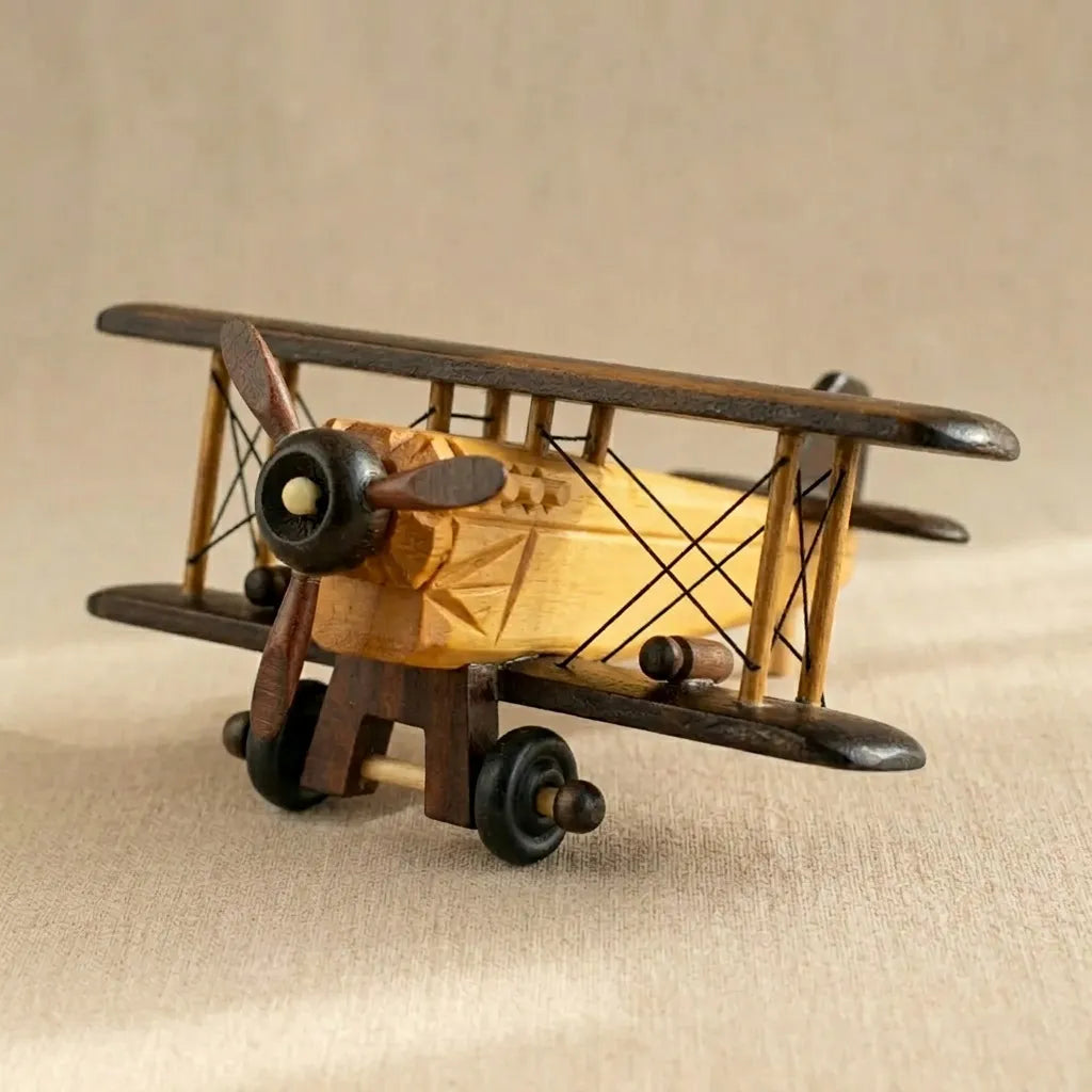 Ръчно Изработена Детска Играчка Самолет- Персонализация – снимка 6