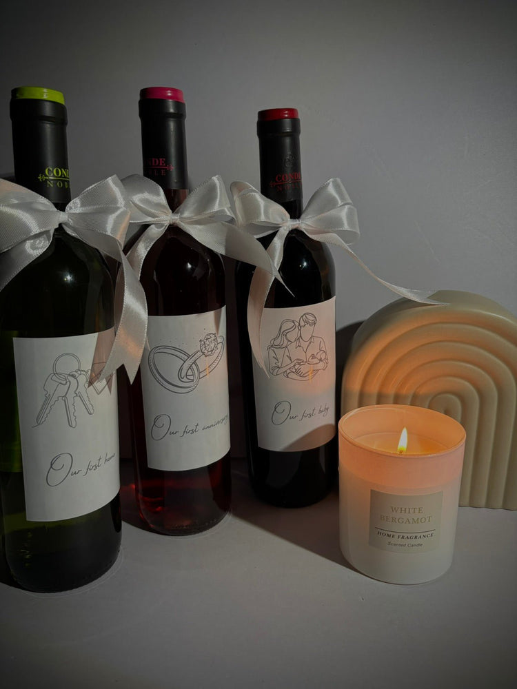 Персонализирана Бутилка Вино „Ще Ставаш…“ – Обявяване на Бебе - Wishifyy