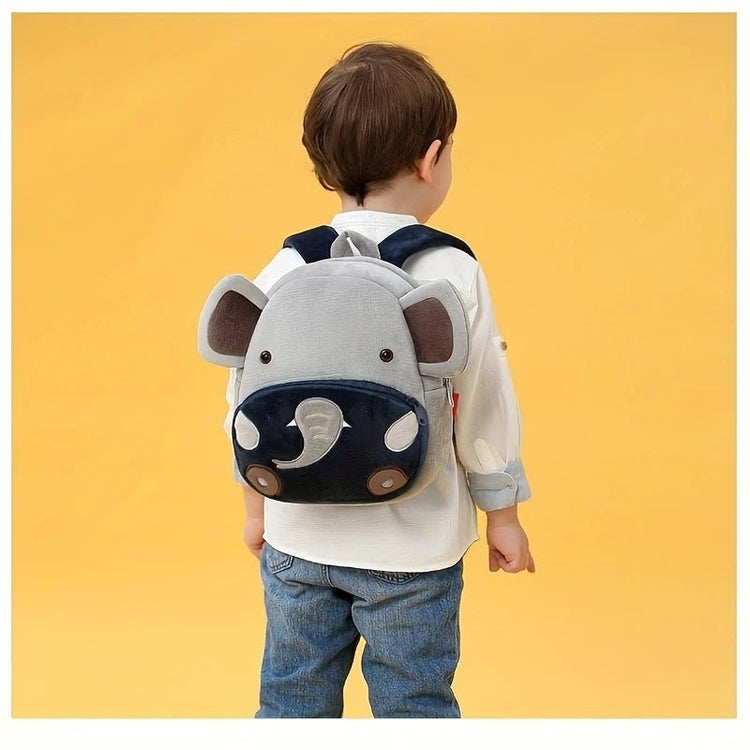 Personalized Embroidered Backpack – Plush Backpack with Animal Character