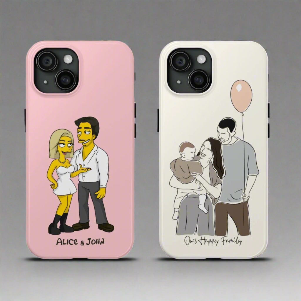 Персонализиран кейс с ваш аватар – персонализиран подарък - Wishifyy