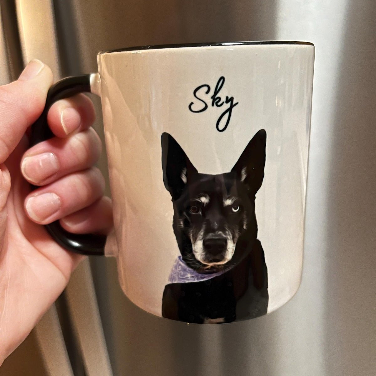 Персонализирана Чаша с Домашен Любимец – Снимка + Име | Уникален Подарък - Wishifyy