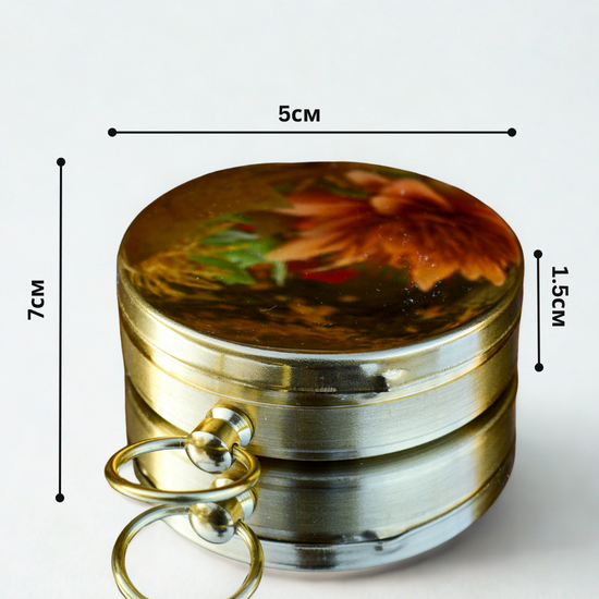 Месингов Компас с Персонализация – Винтидж Подарък за Пътешественици - Wishifyy