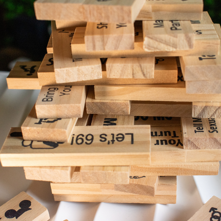 Любовна Дженга за Възрастни – Романтичен Подарък за Двойки - Wishifyy