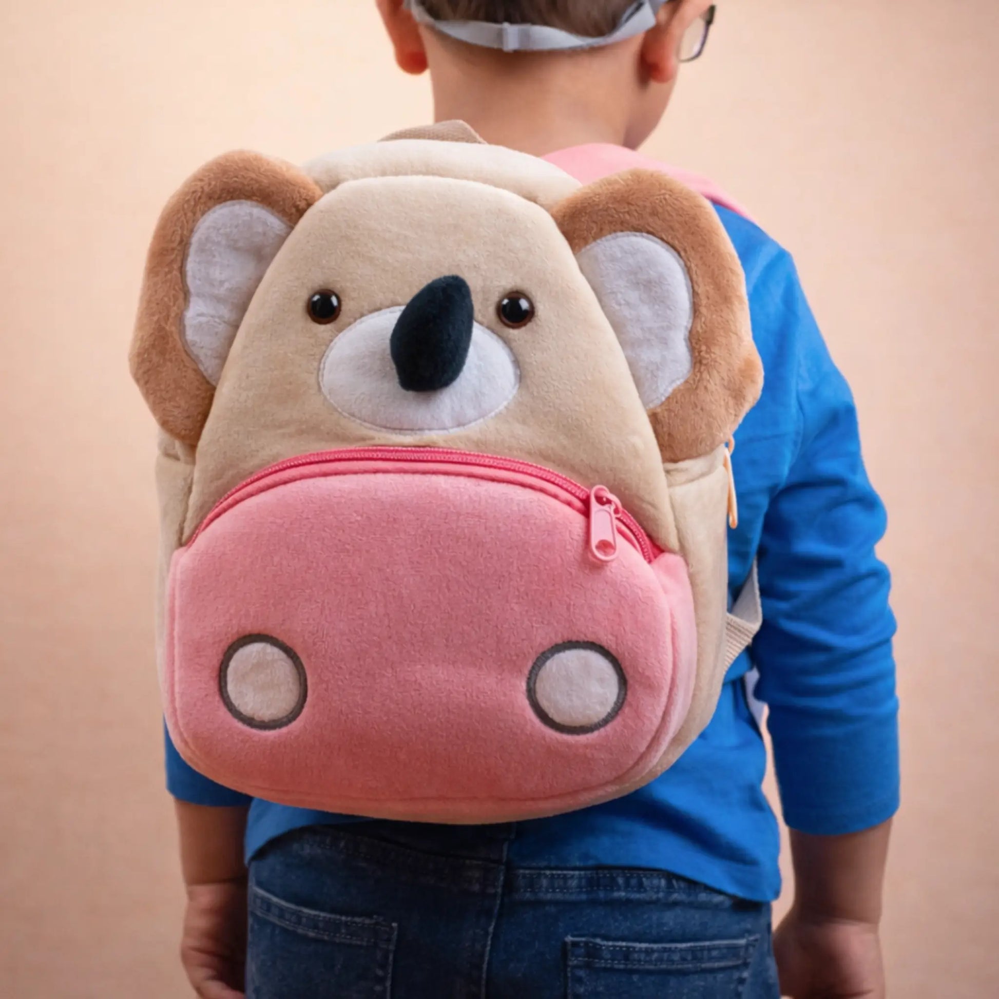 Плюшена Раница с Име – Коала, С Бродирано Име | За деца - Wishifyy