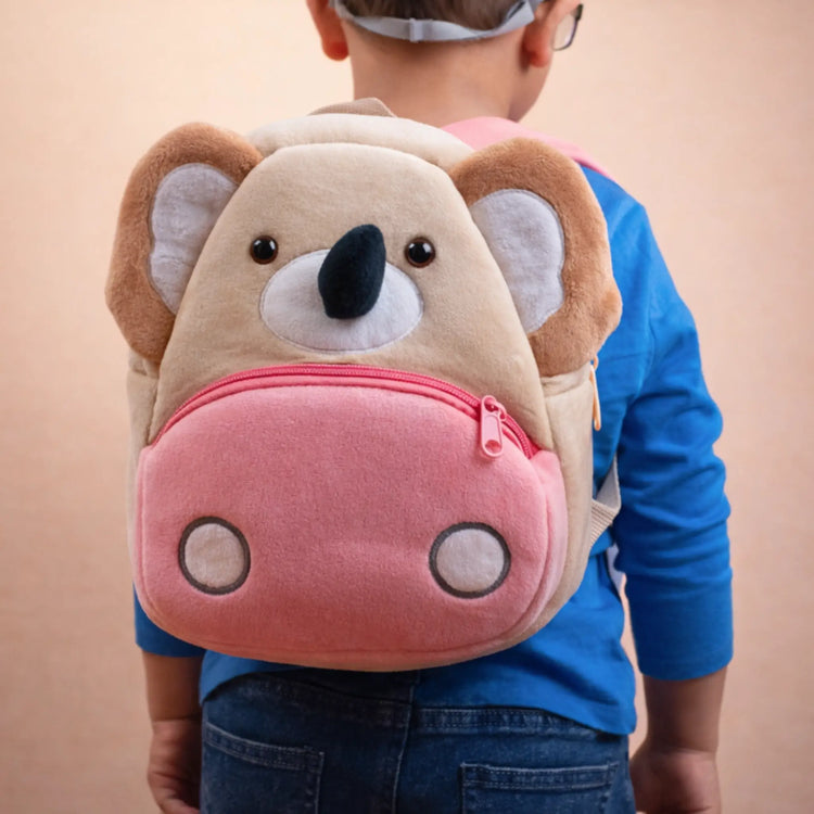 Плюшена Раница с Име – Коала, С Бродирано Име | За деца - Wishifyy