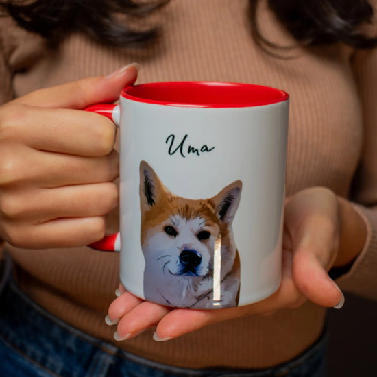 Персонализирана Чаша с Домашен Любимец – Снимка + Име | Уникален Подарък - Wishifyy