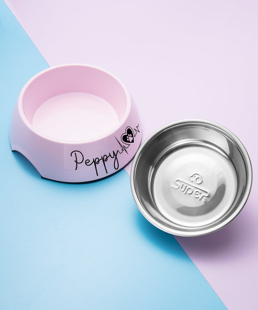 Купичка с Име – Неръждаема, Противохлъзгава | Персонализирана за Любимци - Wishifyy